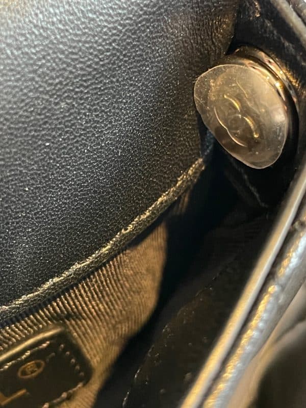 chanel double side pack leather bag 'la pausa' quilted c.2019 w/box coming soon