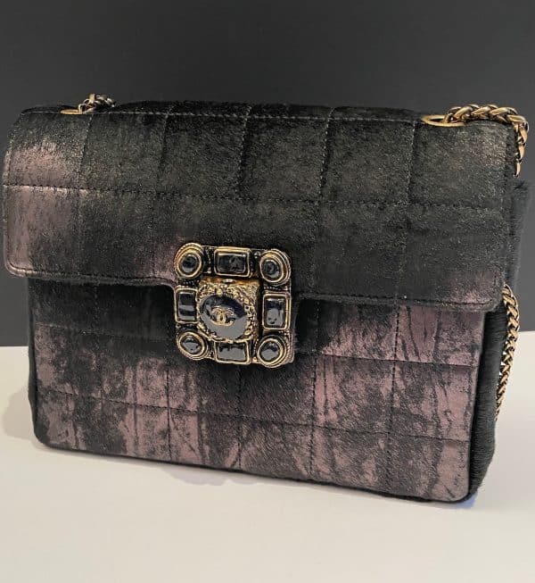 chanel paris byzance limited edition pony hair leather bag collection 2011