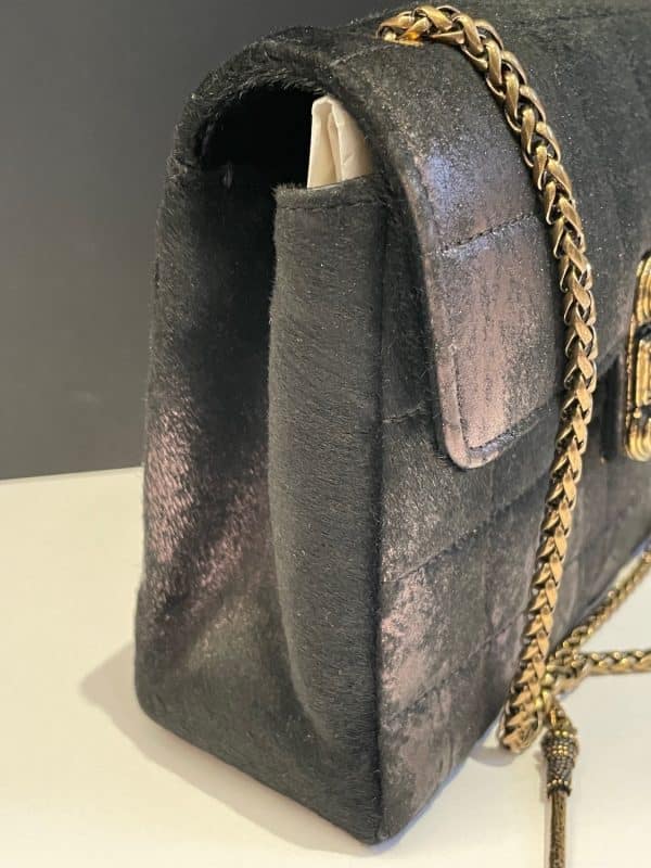 chanel paris byzance limited edition pony hair leather bag collection 2011