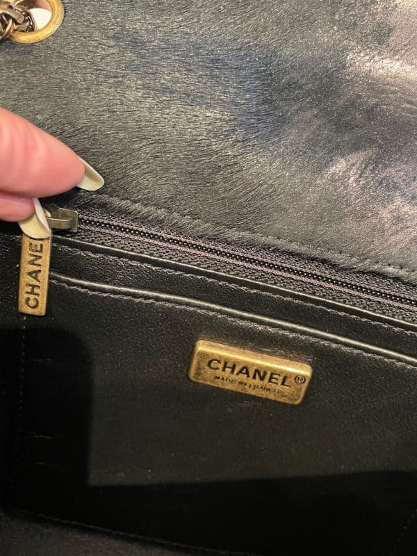 chanel paris byzance limited edition pony hair leather bag collection 2011