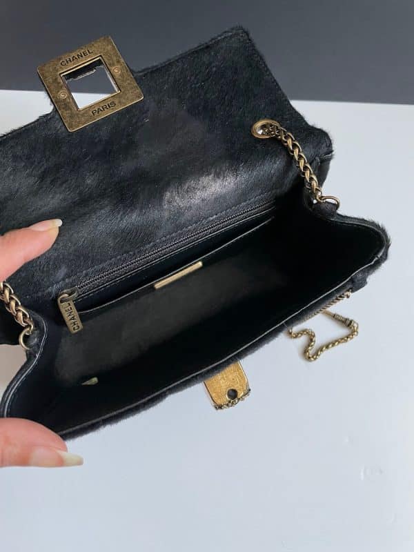 chanel paris byzance limited edition pony hair leather bag collection 2011