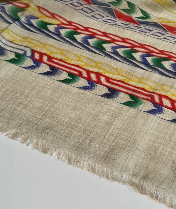 hermÈs robe du soir etole stole rectangle by florence manlik w/box