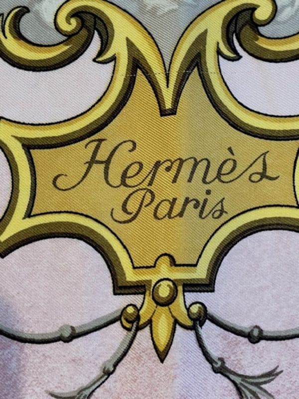 hermÈs vintage silk scarf chiens et valets by charles hallo 1963 collector w/box