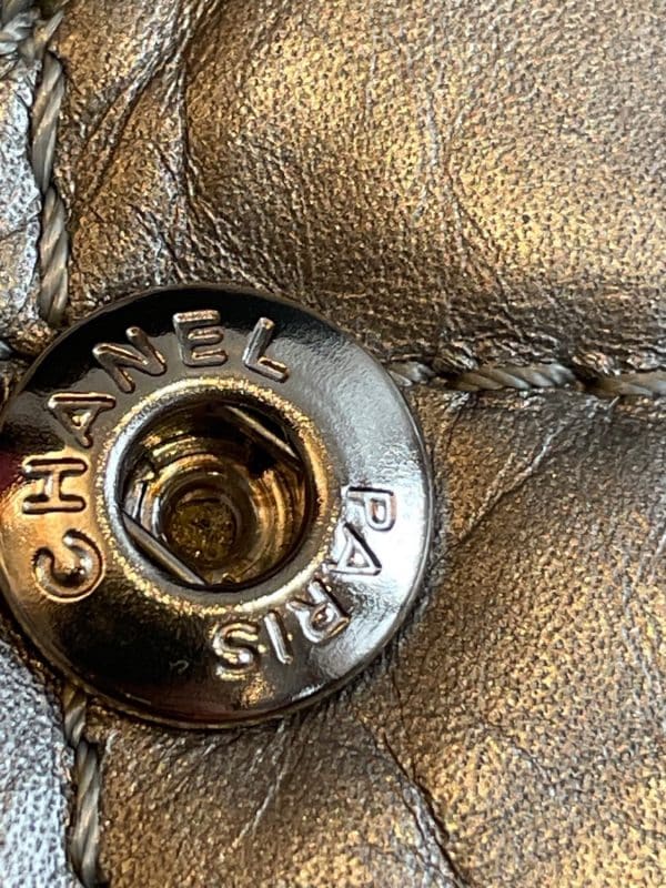 chanel aged calfskin quilted reissue 2.55 double flap bag c.2012