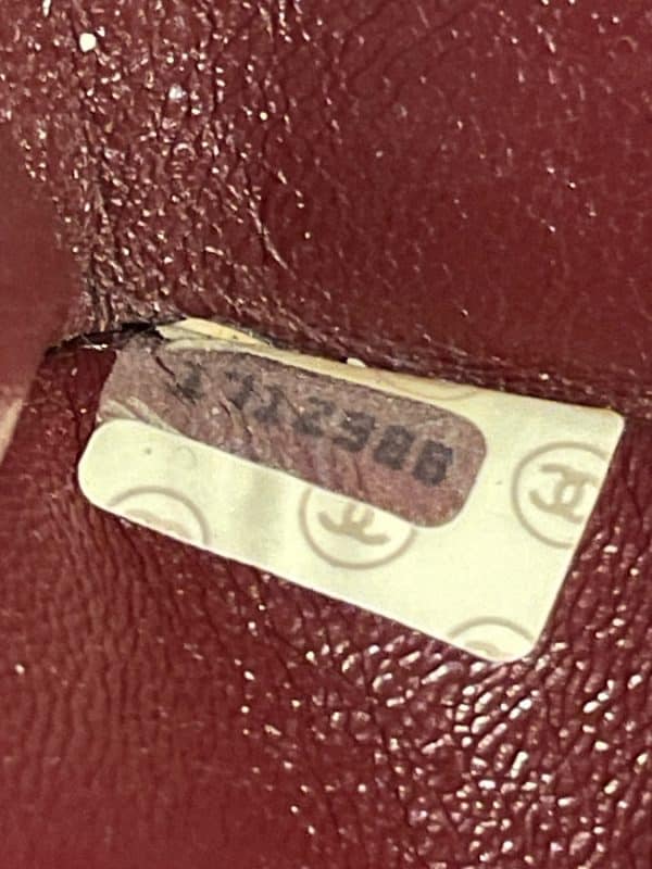 chanel vintage camera bag cc logo leather & chevron shoulder bag c.1989