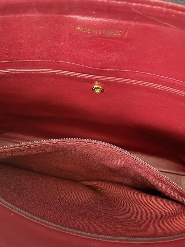 chanel vintage quilted lambskin double shoulder gst tote shopping bag c.1990s