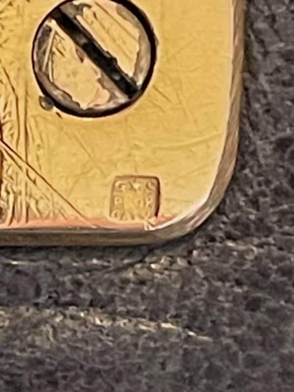 hermÈs vintage calf box leather chaîne d'ancre gold hardware bag w/box c.1960s