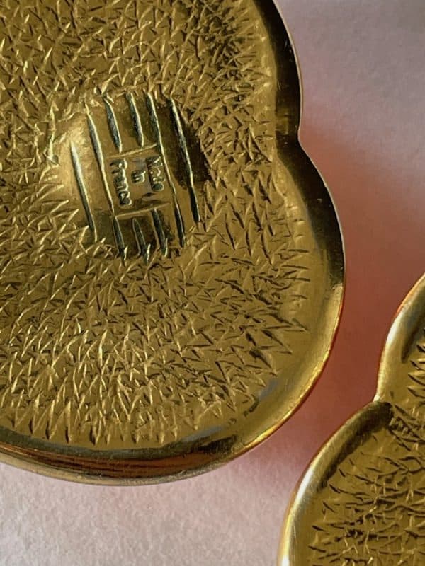 yves saint laurent ysl large heart orange vintage earrings c.1980s