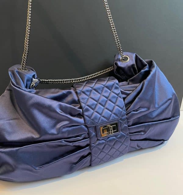 chanel large quilted 2.55 shoulder bag bow butterfly c.2008 2009