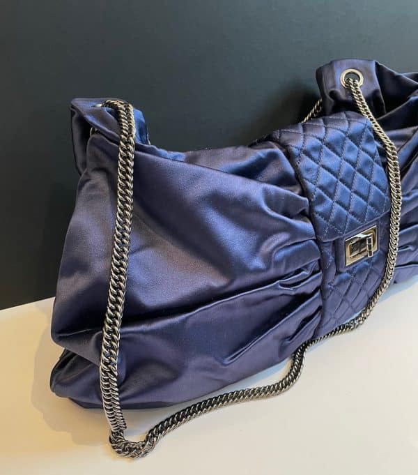 chanel large quilted 2.55 shoulder bag bow butterfly c.2008 2009