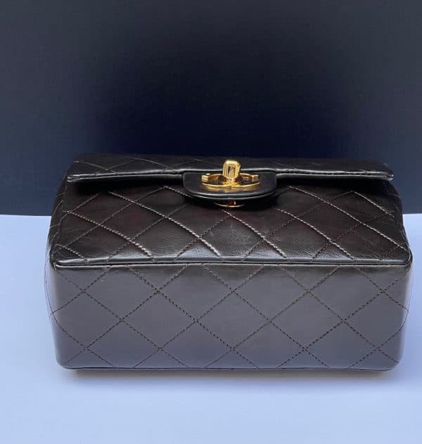 chanel vintage mini classic timeless bag cc logo c.1989 1990