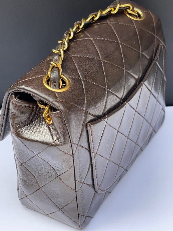 chanel vintage mini classic timeless bag cc logo c.1989 1990