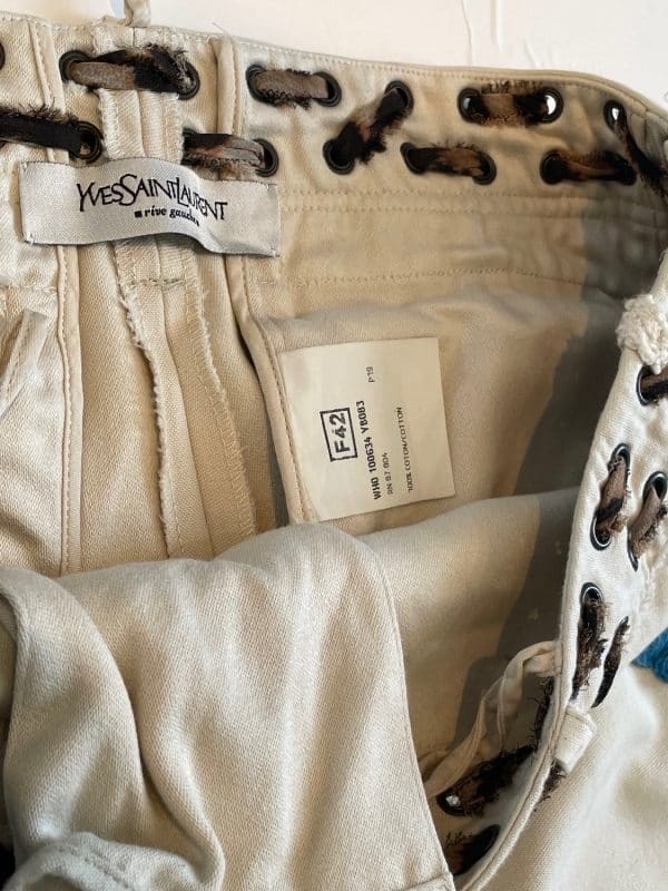 yves saint laurent by tom ford 2002 trousers pants mombassa safari collection