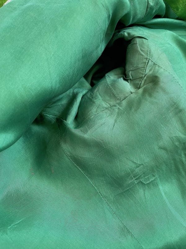 yves saint laurent vintage green damask jacket archives collection 1989