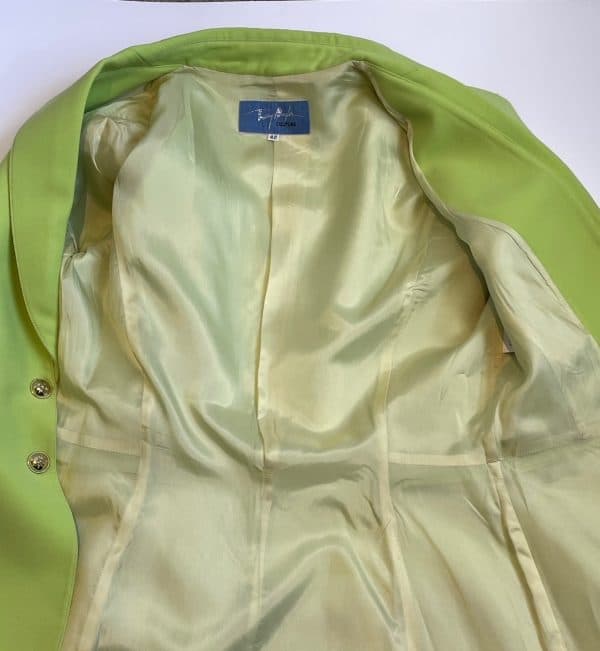 thierry mugler couture rare sculptural curved jacket blazer c.1990s