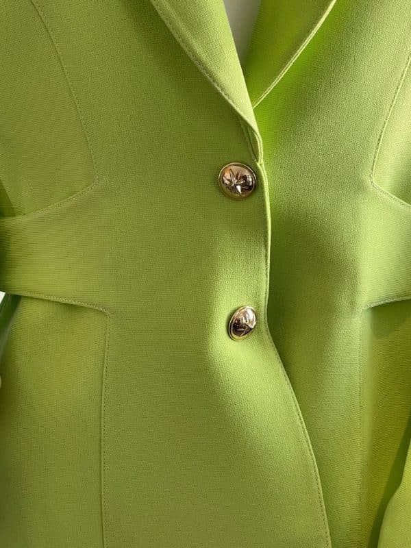 thierry mugler couture rare sculptural curved jacket blazer c.1990s
