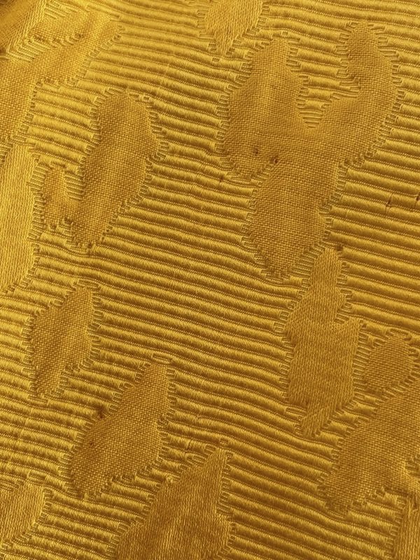 yves saint laurent vintage yellow damask jacket archives collection 1989