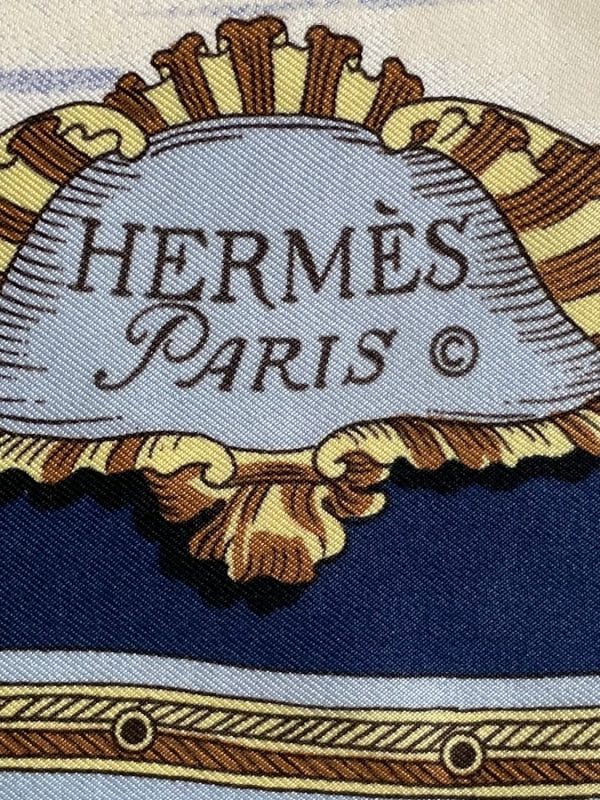 hermÈs vintage silk scarf les plaisirs du froid by hugo grygkar 1955 w/box
