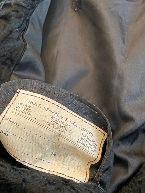 christian dior astrakhan fur black wrap flared coat c.1950s