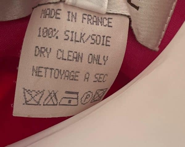 torrente miss torrente pink silk belted heart jewel buttons dress c.1980s