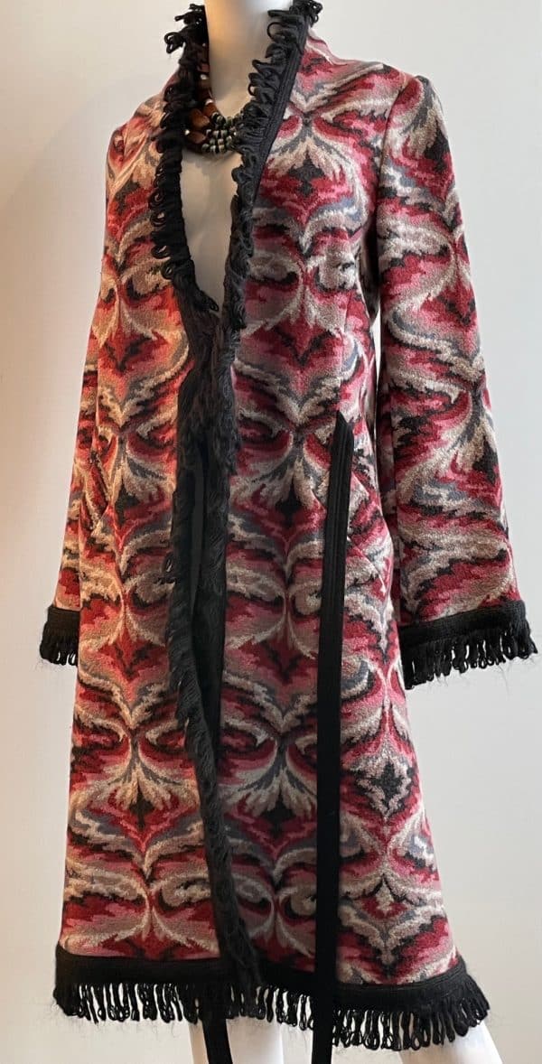 yves saint laurent vintage necklace wood beads african collection spring summer 1967