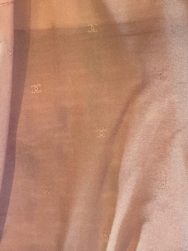 chanel pink multi tweed jacket cc logo gold jewel buttons c.1993