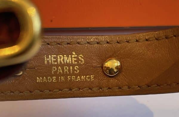 hermÈs vintage chaine d'ancre cuff bracelet leather crocodile