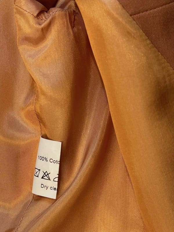 thierry mugler couture asymmetric two tone suit skirt & jacket c.1980s