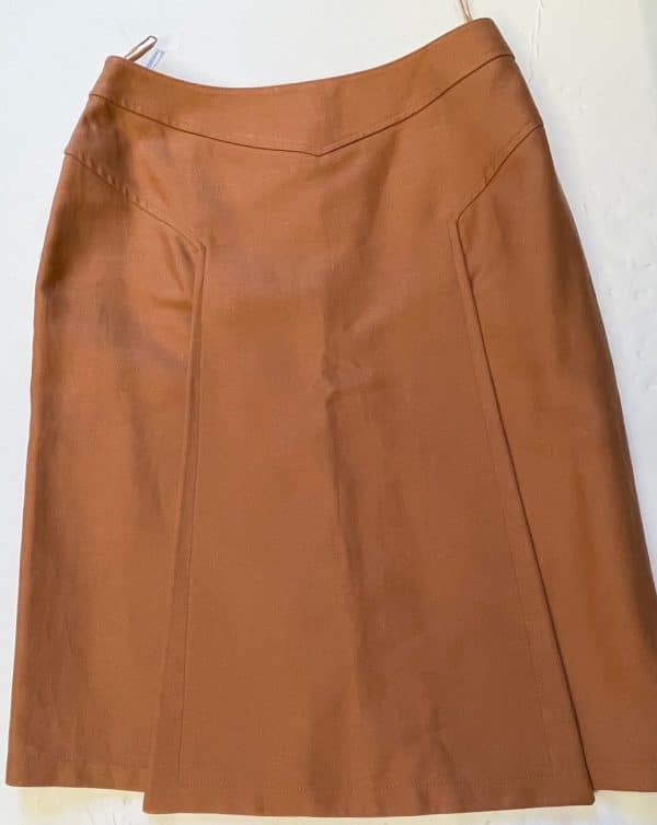 thierry mugler couture asymmetric two tone suit skirt & jacket c.1980s