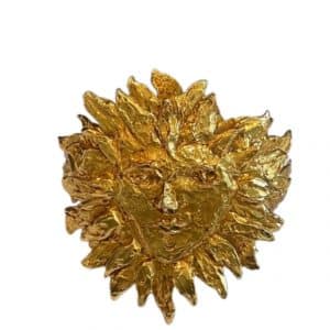 yves saint laurent by goossens sun cuff bracelet c.1988