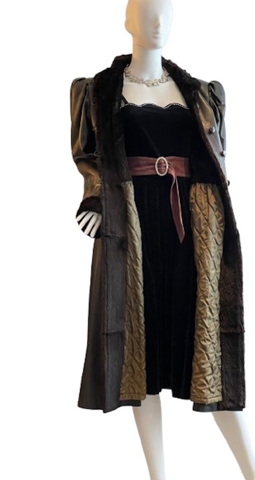 yves saint laurent coat russian collection haute couture autumn winter 1976