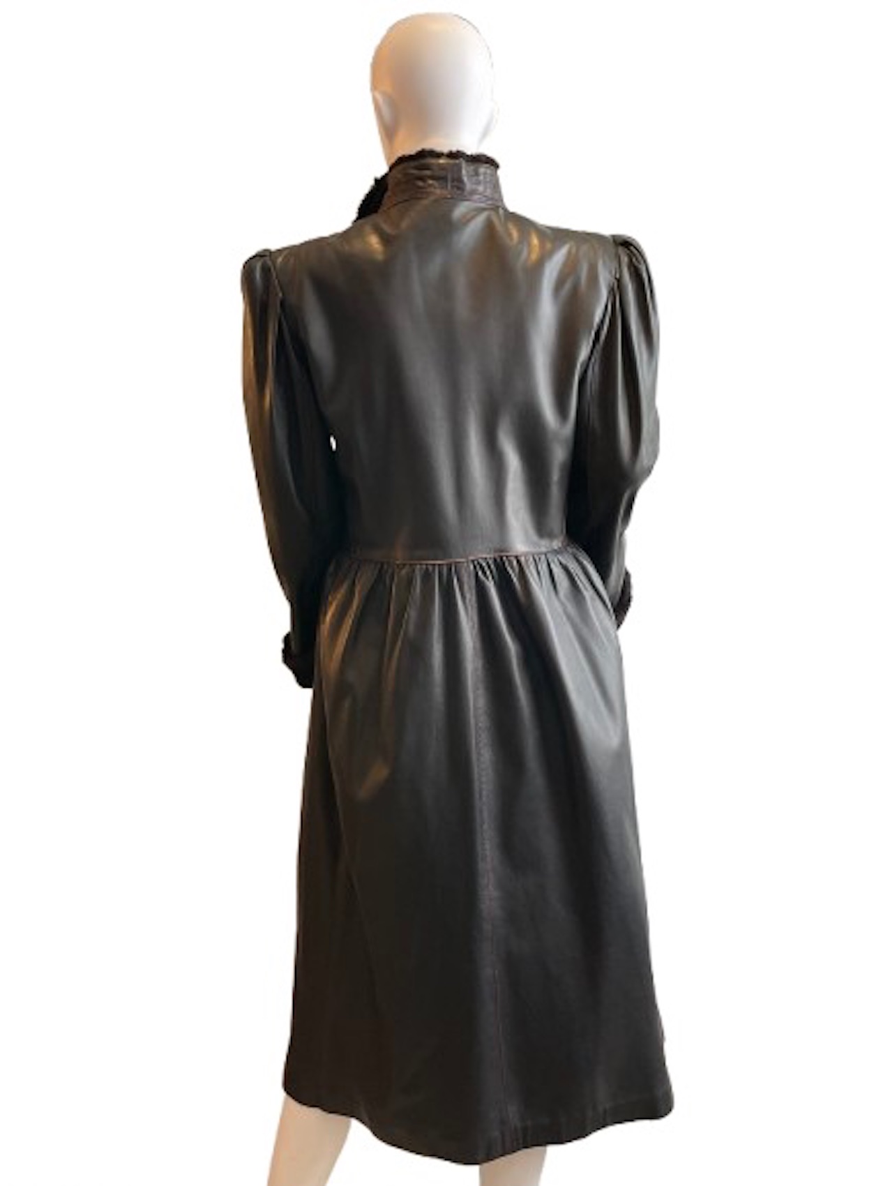 yves saint laurent coat russian collection haute couture autumn winter 1976