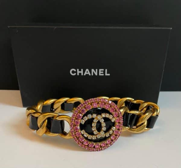 chanel choker necklace 1995 by karl lagerfeld