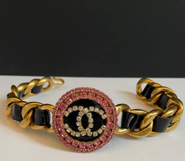 chanel choker necklace 1995 by karl lagerfeld