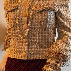 chanel 2013 cruise collection tweed cropped jacket pastel new w/tag