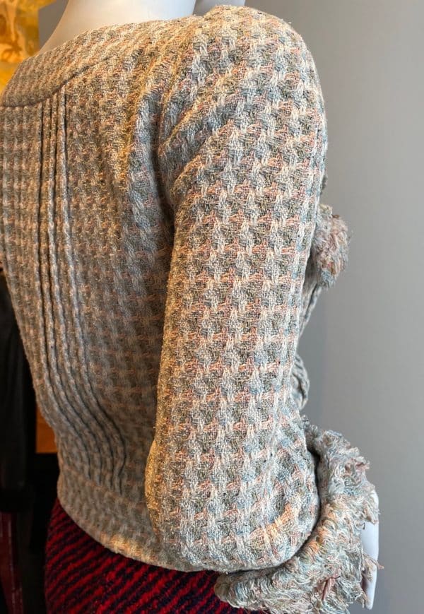 chanel cruise 2013 collection tweed cropped jacket pastel new w/tag