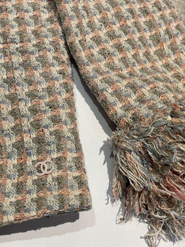 chanel cruise 2013 collection tweed cropped jacket pastel new w/tag