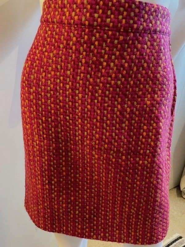 christian lacroix vintage tweed suit jewel buttons multi c.1990s