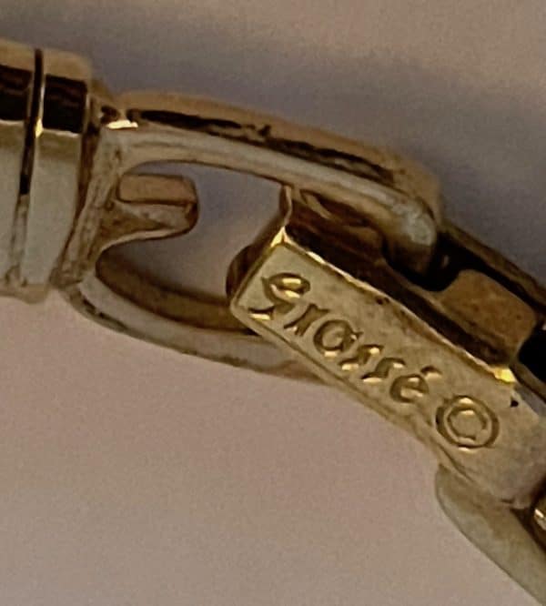 grossÉ vintage amber cabochon diamenté necklace & earrings set 18k plated 1987