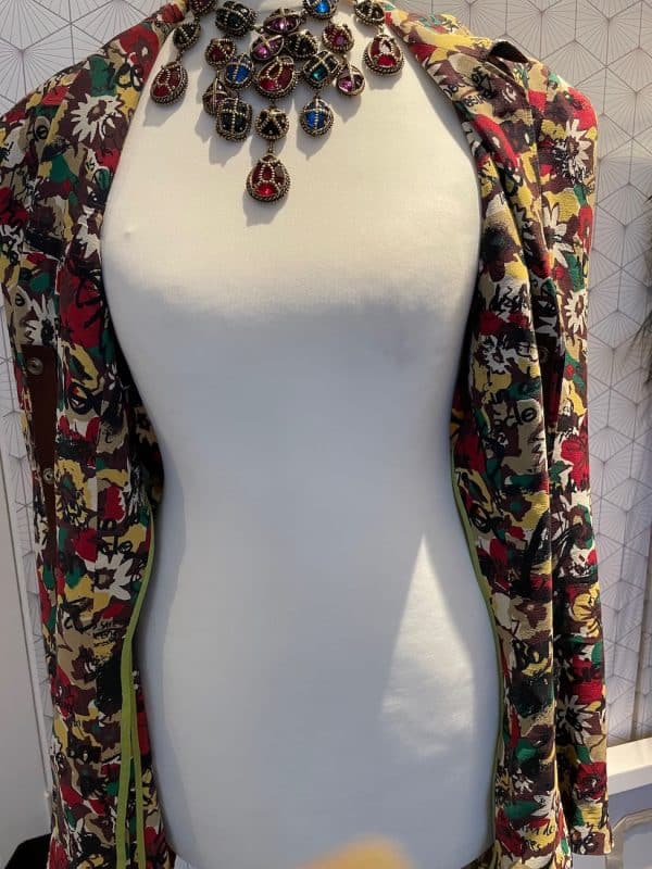 jean paul gaultier silk blazer graffiti prints god save the queen c.2000