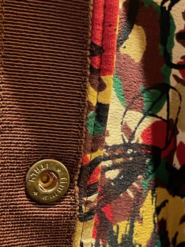 jean paul gaultier silk blazer graffiti prints god save the queen c.2000