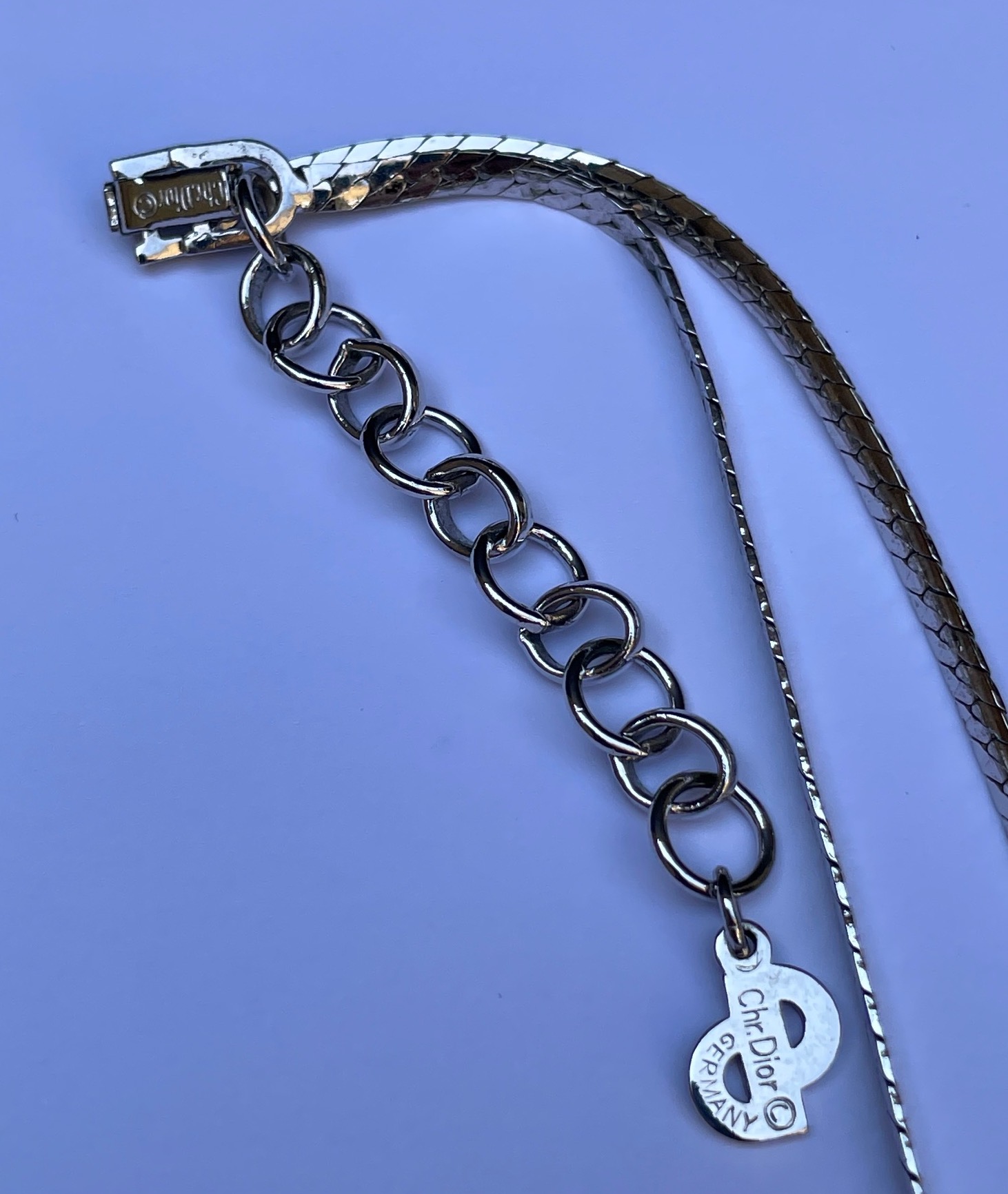 christian dior vintage art deco green cabochon crystal necklace and earrings set c.1980s