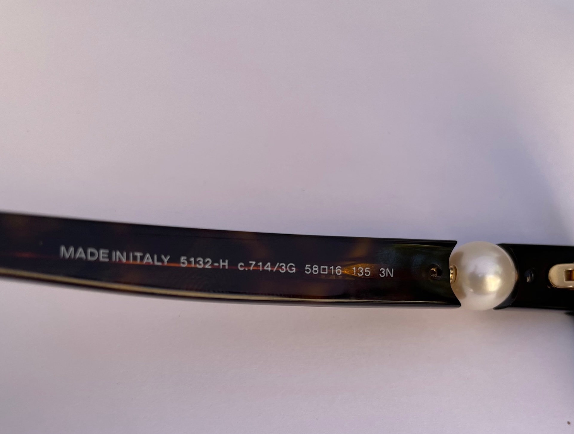 chanel pearl sunglasses collection perle w/box